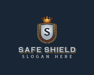 Crown Shield Hotel logo design