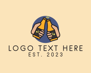Alcoholic - Beer Alcohol Party logo design
