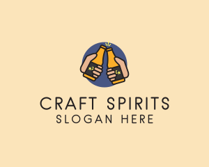 Alcohol - Beer Alcohol Party logo design