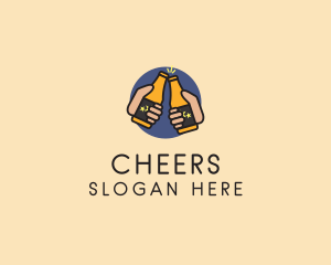 Beer Alcohol Party logo design