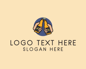 Alcohol - Beer Alcohol Party logo design