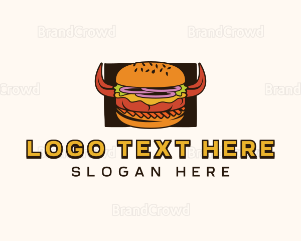 Wyoming Bison Burger Logo