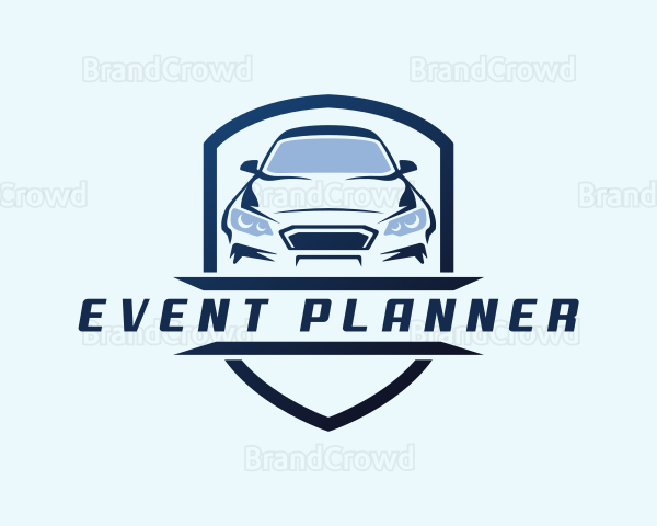 Automobile Sports Car Shield Logo