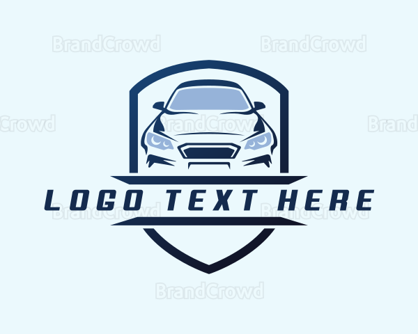 Automobile Sports Car Shield Logo