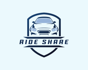 Carpool - Automobile Sports Car Shield logo design