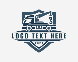 Garage - Tow Truck Garage logo design