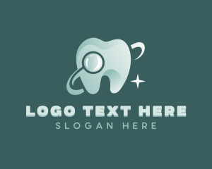 Orthodontics - Dental Mirror Dentist logo design