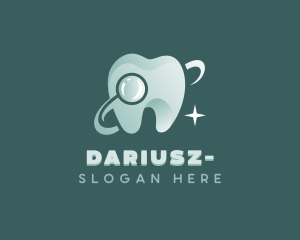 Orthodontist - Dental Mirror Dentist logo design