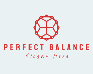 Symmetry - Geometric Tile Pattern logo design