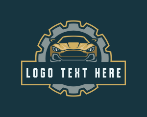 Car - Engine Gear Repair logo design