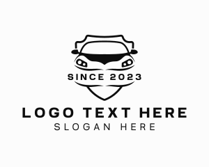 Car - Transport Car Shield logo design