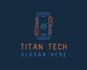 Mobile Tech Repair logo design