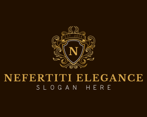 Elegant Ornament Wreath logo design