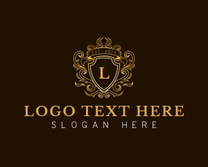 Premium - Elegant Ornament Wreath logo design
