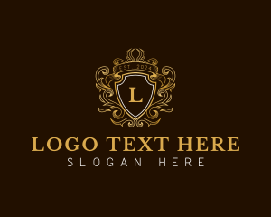 Elegant Ornament Wreath Logo