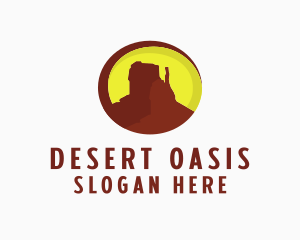 Desert Mountain Canyon logo design