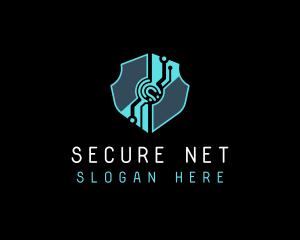Vpn - Cyber Tech Shield logo design