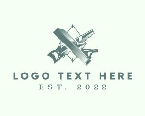 Hipster - Hipster Saw Wood Planer logo design