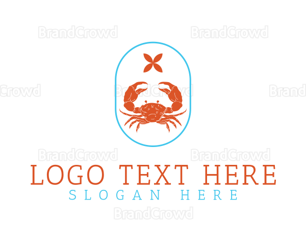 Crab Fishery Business Logo