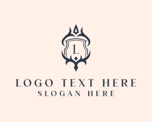 Lawyer - Luxury Boutique Crest logo design