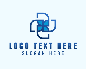 Health Insurance - Pharmaceutical Medical Laboratory logo design