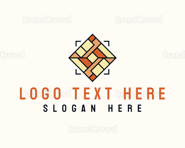 Floor Tiles Decoration Logo