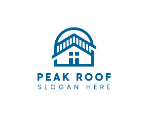 Roofing Real Estate Residential logo design