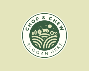 Agriculture Farm Tractor Logo