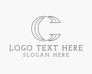 Fashion - Minimalist Elegant Letter C logo design