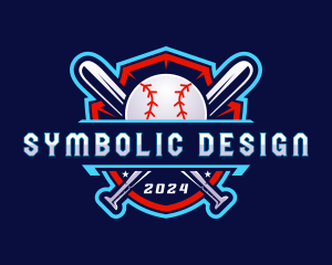 Emblem - Baseball Sport Emblem logo design