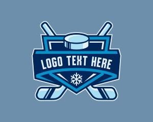 Hockey Stick - Hockey Varsity Tournament logo design