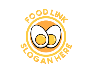 Delicious Egg Food logo design