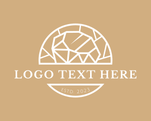 Handmade - Luxury Diamond Gem logo design