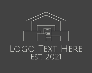 Barn - Storage Warehouse Shipping logo design