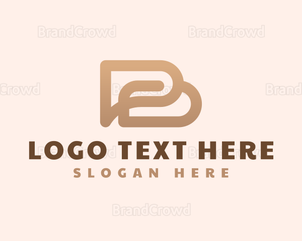 Social Chat Messaging Letter B Logo