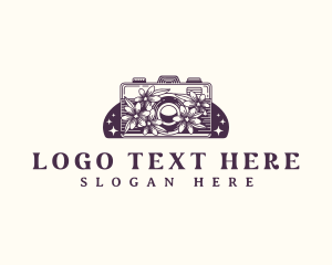 Media - Floral Camera Imaging logo design