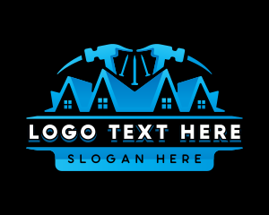 Tradesman - Hammer Roof Workshop logo design
