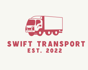 Logistic Truck  Delivery  logo design