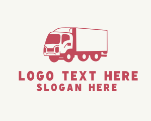 Logistic Truck  Delivery  Logo
