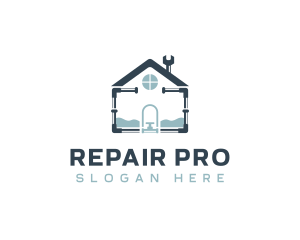 Plumbing Repair Handyman logo design