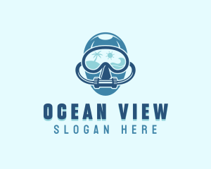 Scuba Diving League logo design