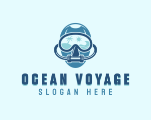 Scuba Diving League logo design