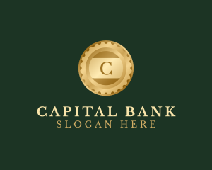 Bank - Coin Bank Company logo design