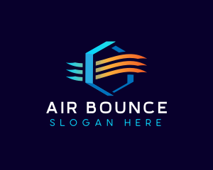 Air Conditioning Wind Airflow  logo design