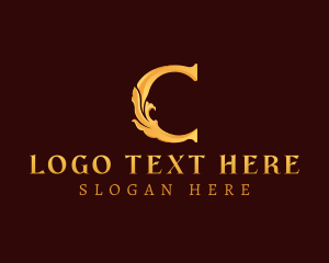 Swirl - Elegant Luxury Letter C logo design
