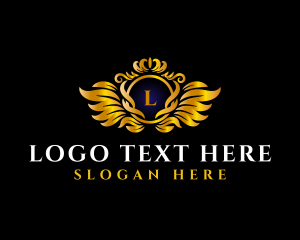 Sophisticated - Crest Luxury Crown logo design