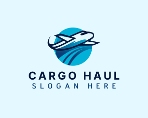 Vacation Travel Airplane logo design