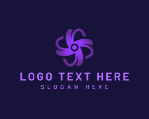 Mechanical - Propeller Motion Fan logo design