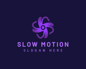 Propeller Motion Fan logo design