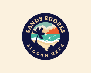 Outdoor Beach Shore logo design